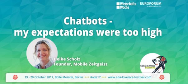 Chatbots Mobile Zeitgeist Heike Scholz