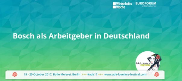 Bosch als Arbeitgeber